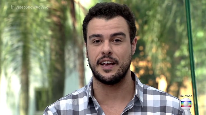 Joaquim Lopes cometeu gafe no Vídeo Show