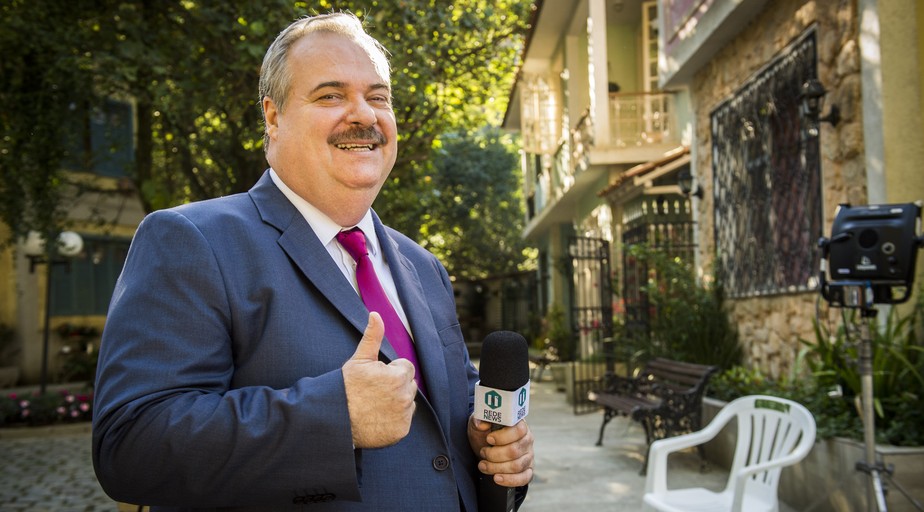 Gilberto Barros comemora participação em novela da Globo
