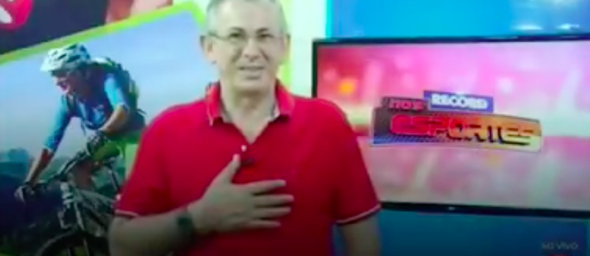 Apresentador Zico, da TV Conquista
