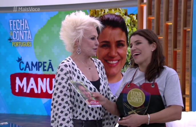Ana Maria Braga e Manuela Faria na final do Fecha a Conta Portugues