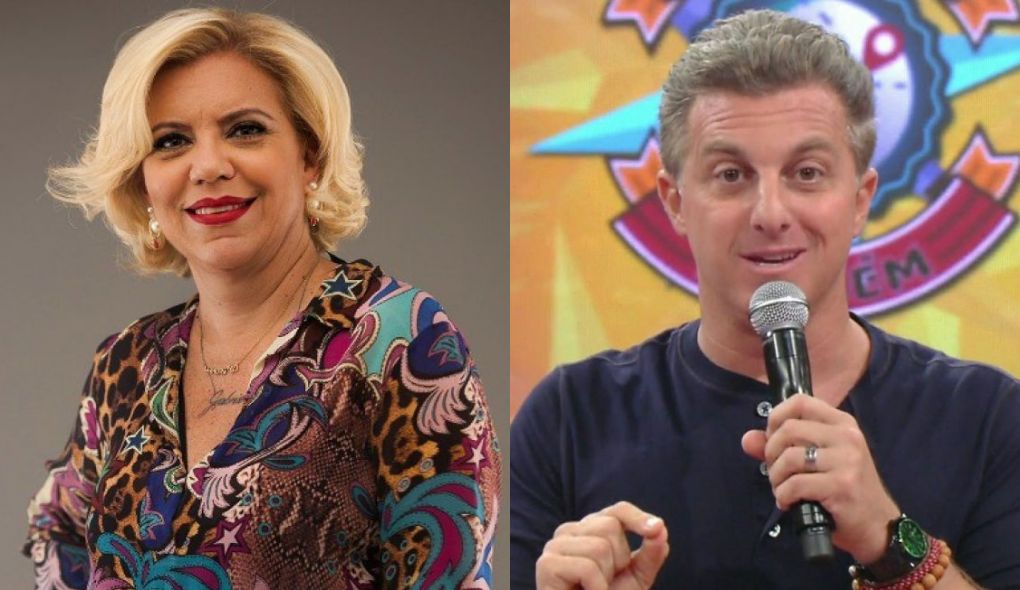 Astrid Fontenelle e Luciano Huck