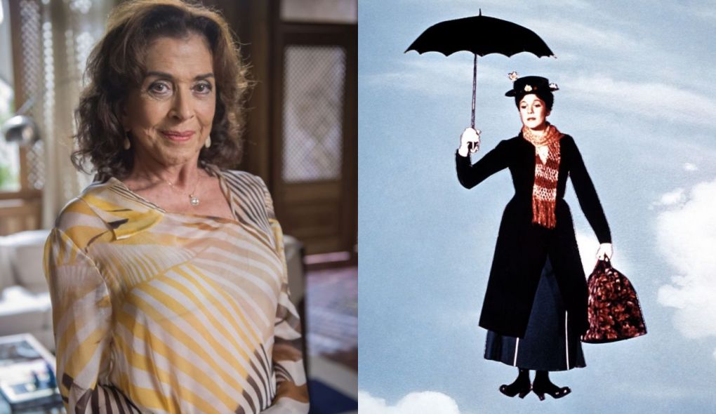 Betty Faria e Mary Poppins