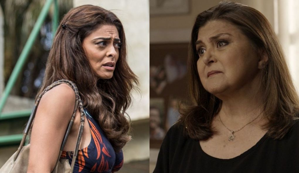 Bibi (Juliana Paes) e Aurora (Elizangela) de A Forca do Querer