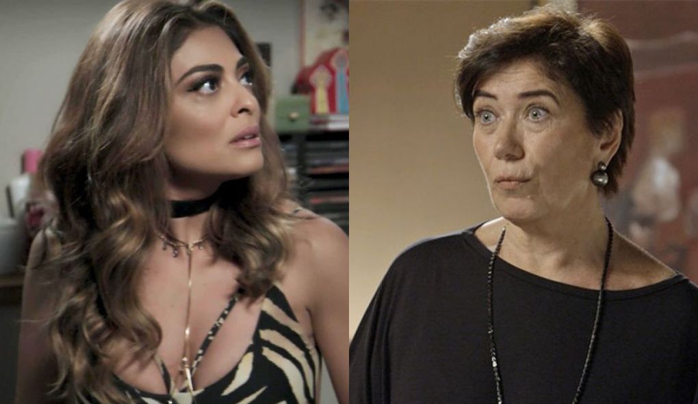 Bibi (Juliana Paes) e Silvana (Lilia Cabral) de A Forca do Querer