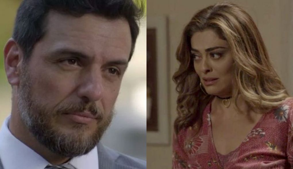 Caio (Rodrigo Lombardi) e Bibi (Juliana Paes) de A Forca do Querer