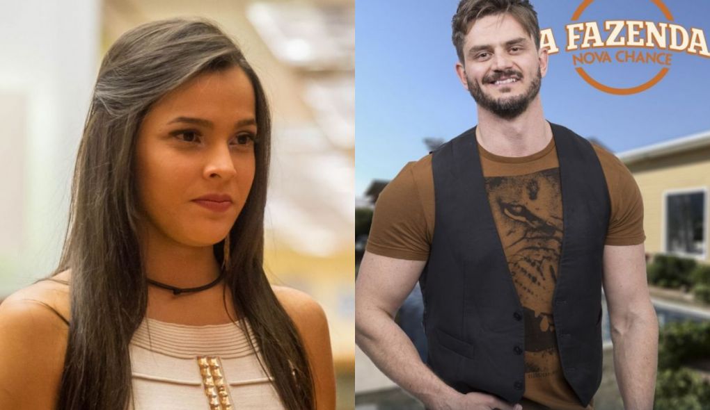 Emilly Araujo e Marcos Harter