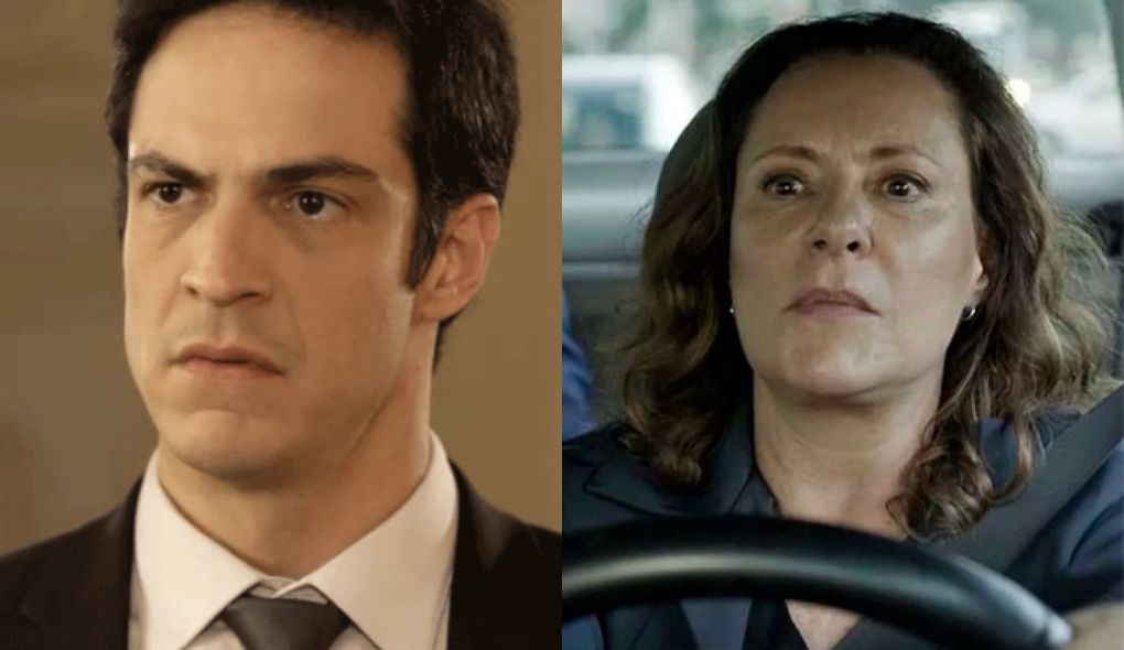 Eric (Mateus Solano) e Arlete (Elizabeth Savala) de Pega Pega