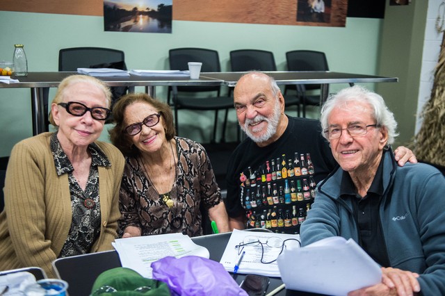 Fernanda Montenegro, Laura Cardoso, Lima Duarte e Juca de Oliveira