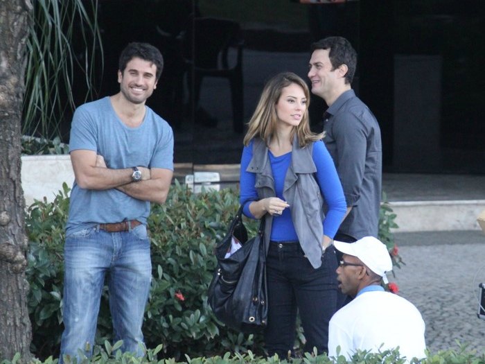 Eriberto Leão, Paolla Oliveira e Gabriel Braga Nunes