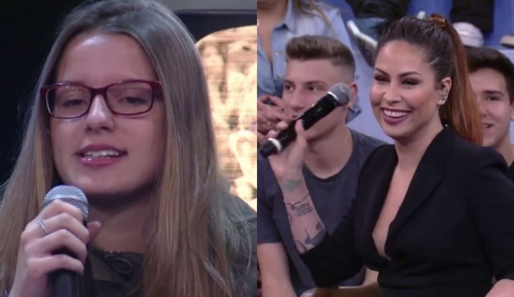 Jovem fez pergunta picante no Altas Horas e Pitty respondeu