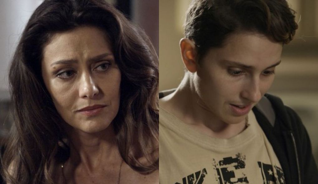 Joyce (Maria Fernanda Candido) e Ivan (Carol Duarte) de A Forca do Querer