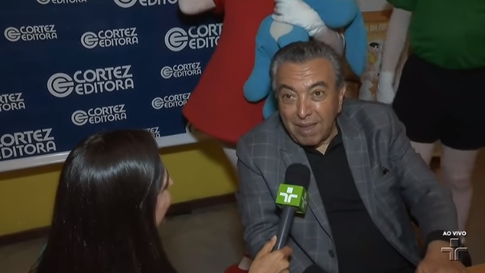 Mauricio de Sousa no Jornal da Cultura