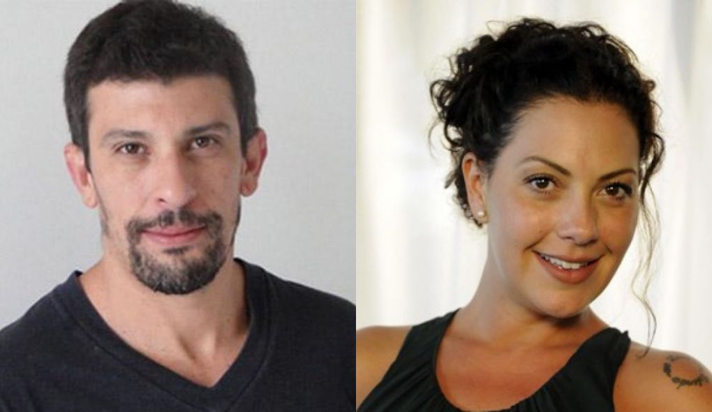 Milhem Cortaz e Fabiula Nascimento