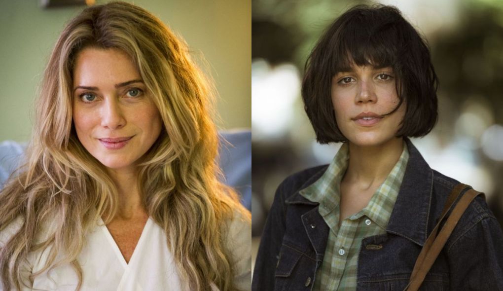Monique (Letícia Spiller) e Maria (Carla Salle) de Os Dias Eram Assim