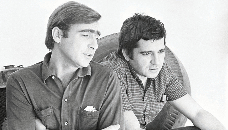 Plinio Marcos e Luis Gustavo em Beto Rockfeller
