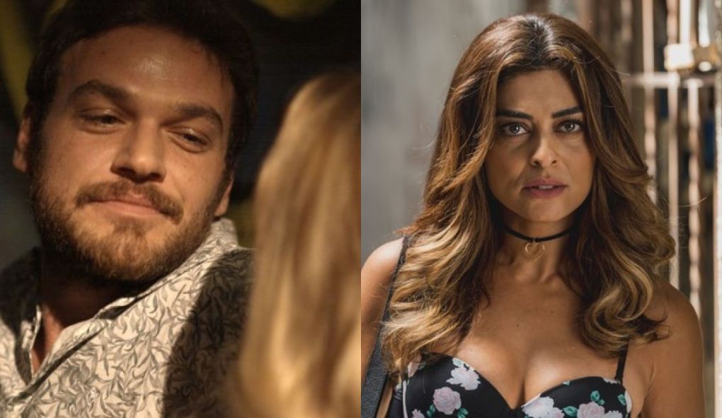 Rubinho (Emilio Dantas) e Bibi (Juliana Paes) de A Forca do Querer