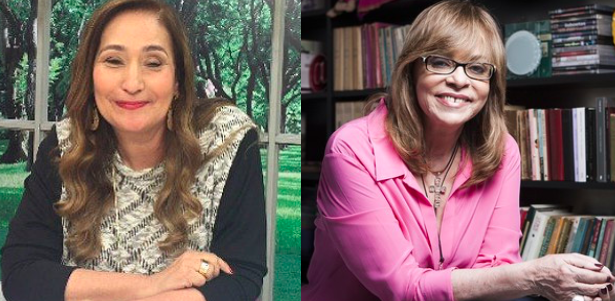 Sonia Abrão e Gloria Perez