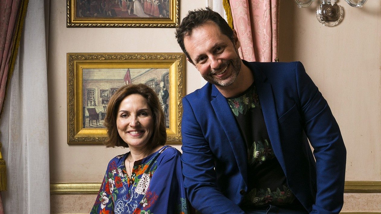 Thereza Falcao e Alessandro Marson, autores de Novo Mundo