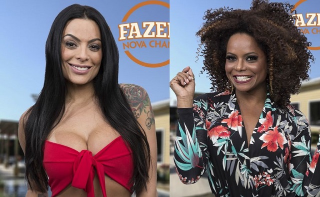 Monique Amin e Adriana Bombom