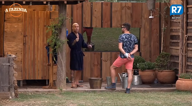 Yuri e Marcelo conversam sobre nova punição em A Fazenda 9