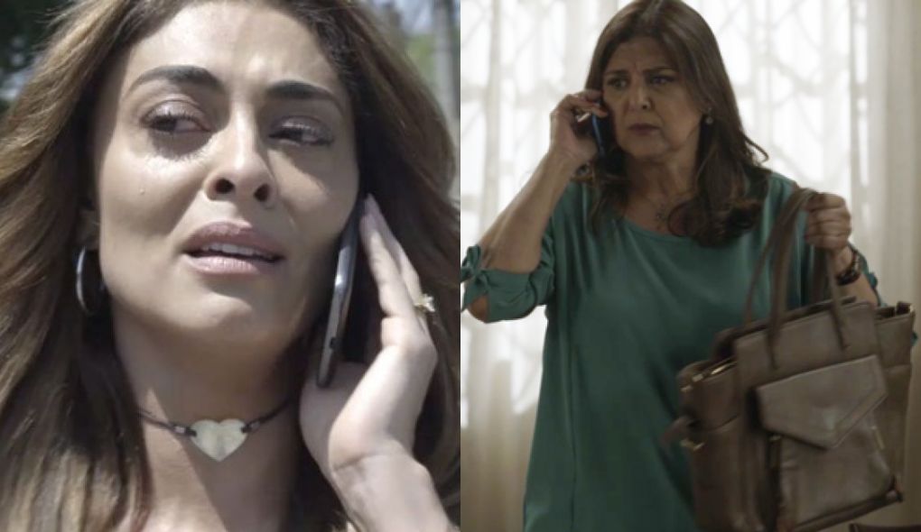 Bibi (Juliana Paes) e Aurora (Elizangela) de A Forca do Querer