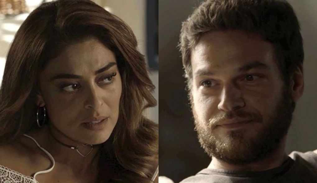 Bibi (Juliana Paes) e Rubinho (Emilio Dantas) de A Forca do Querer