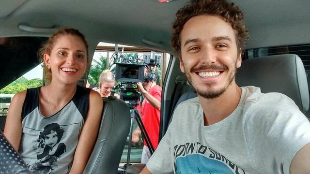 Carol Duarte e Gabriel Stauffer