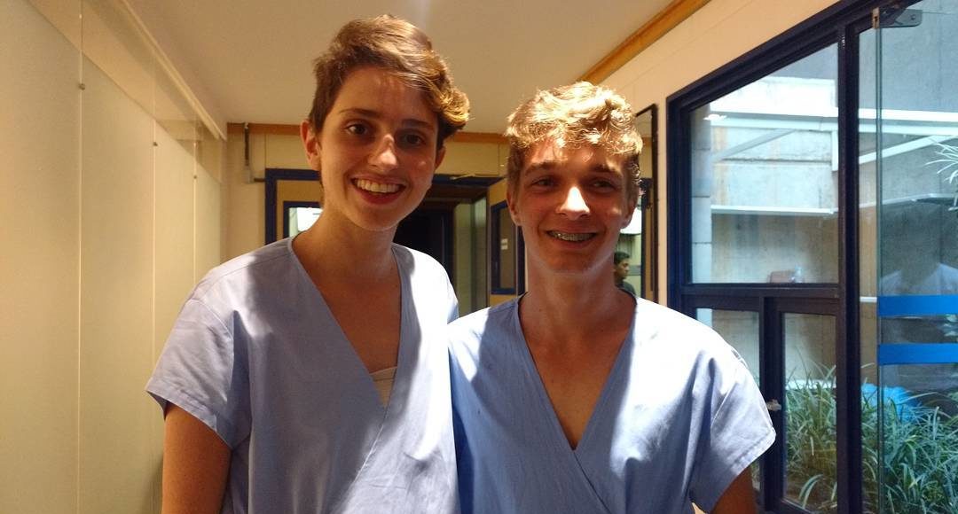 Carol Duarte e Leonardo Guinther