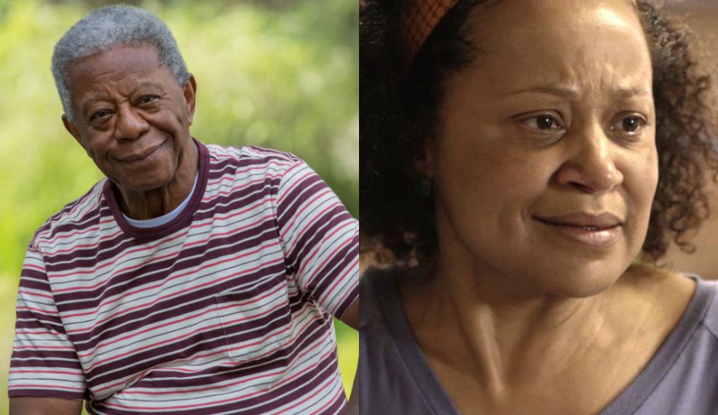 Cristovao (Milton Gonçalves) e Madalena (Virginia Rosa) de Pega Pega