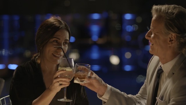 Elizabeth (Gloria Pires) e Renan (Marcello Novaes) de O Outro Lado do Paraiso