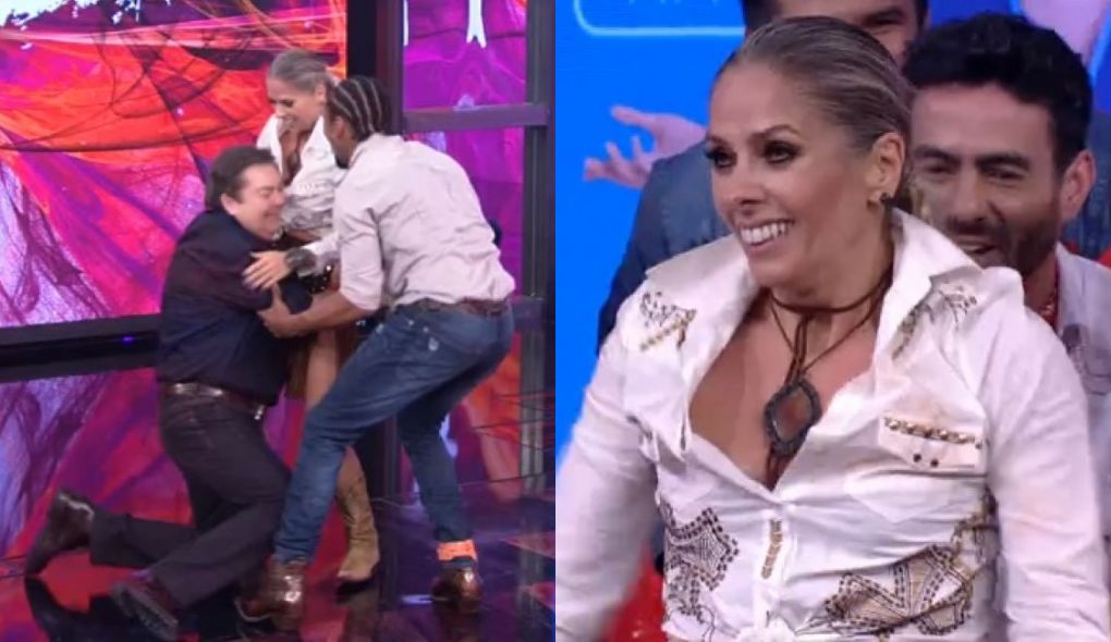 Faustao e Adriane Galisteu