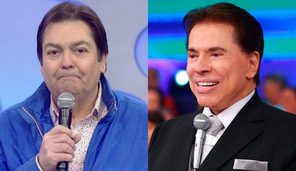Faustão e Silvio Santos