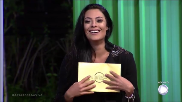 Monique Amin em A Fazenda