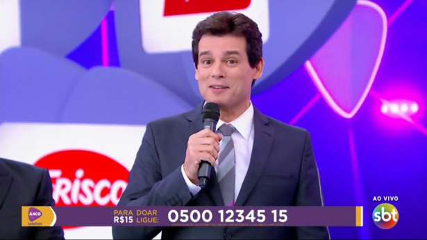 Celso Portiolli no Teleton