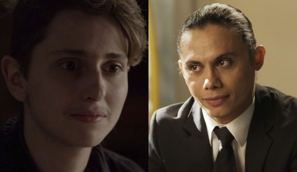 Ivan (Carol Duarte) e Nonato (Silvero Pereira) de A Forca do Querer