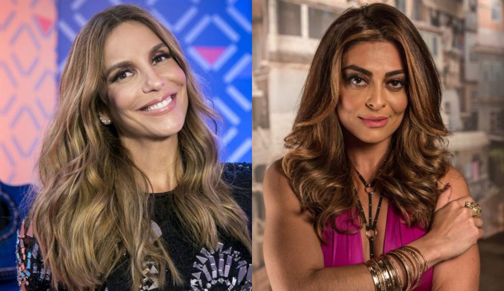 Ivete Sangalo e Juliana Paes