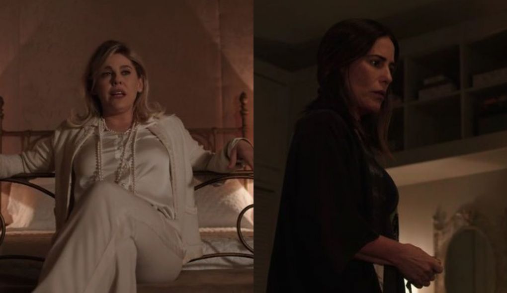 Jo (Barbara Paz) e Elizabeth (Gloria Pires) de O Outro Lado do Paraiso