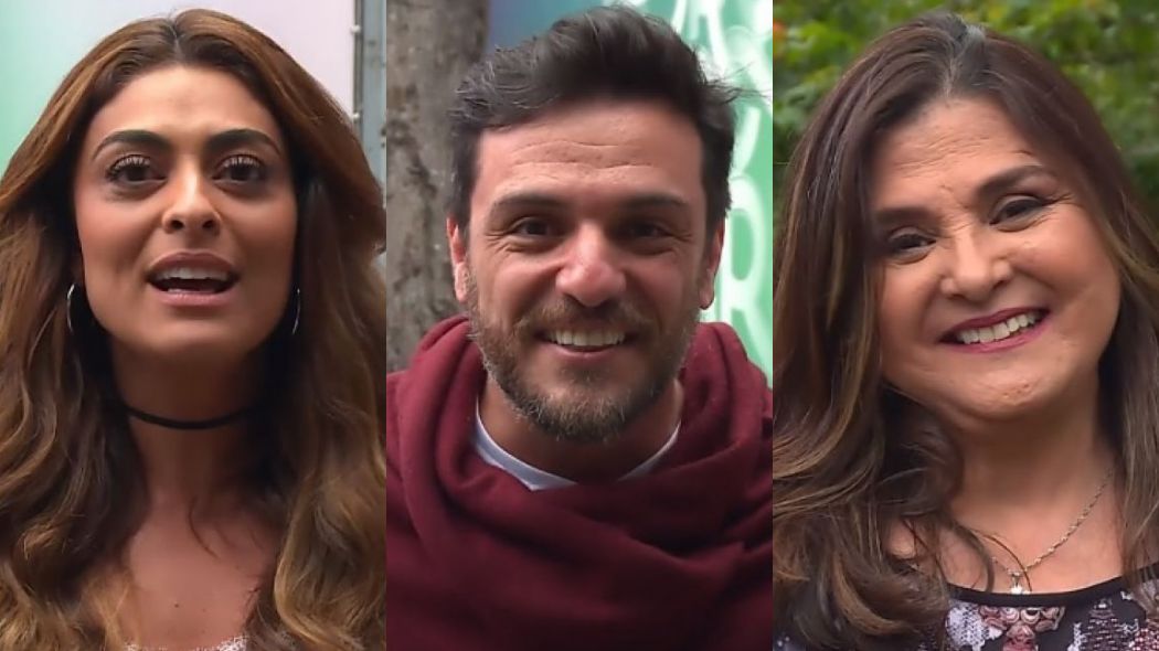 Juliana Paes, Rodrigo Lombardi e Elizangela