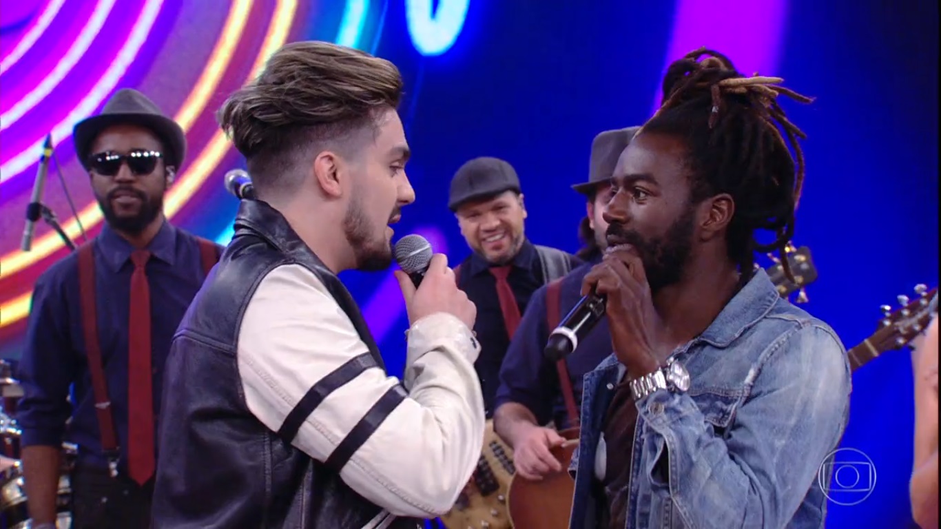 Luan Santana e Jonathan Azevedo