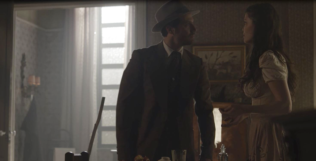 Matias (Antonio Saboia) e Maria Vitoria (Vitoria Strada) de Tempo de Amar