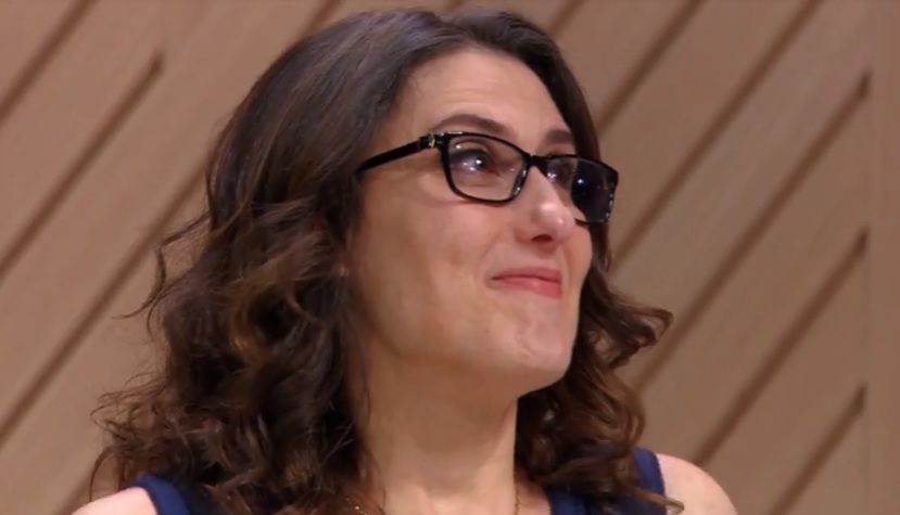 Paola Carosella se emocionou no MasterChef