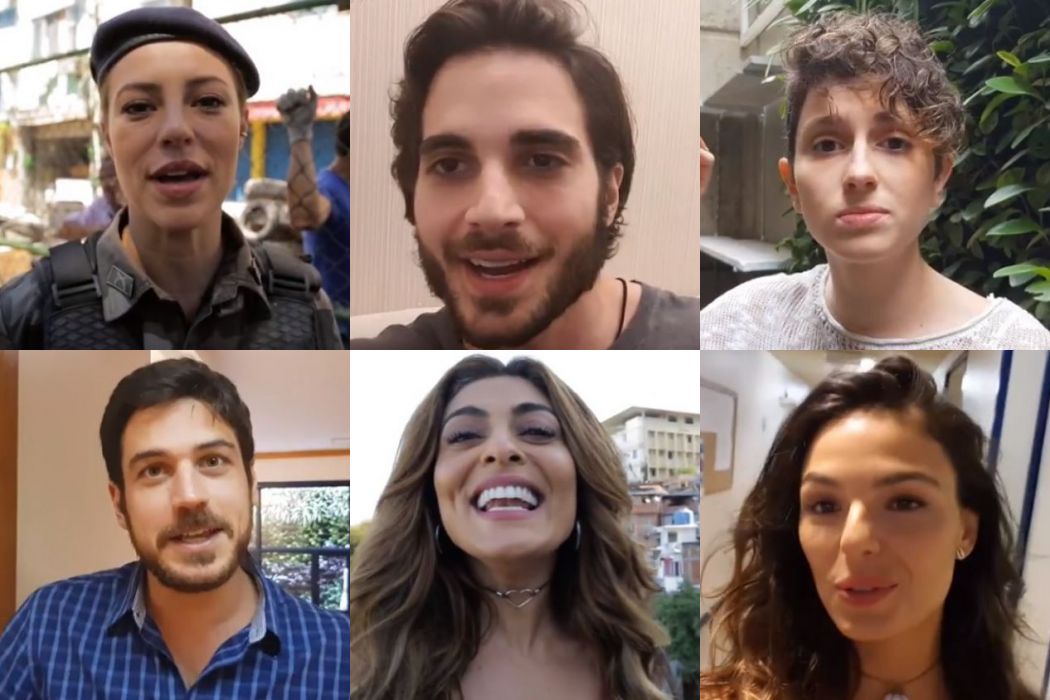 Paolla Oliveira, Fiuk, Carol Duarte, Marco Pigossi, Juliana Paes e Isis Valverde