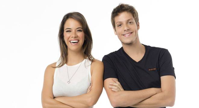 Porchat e Miá Mello