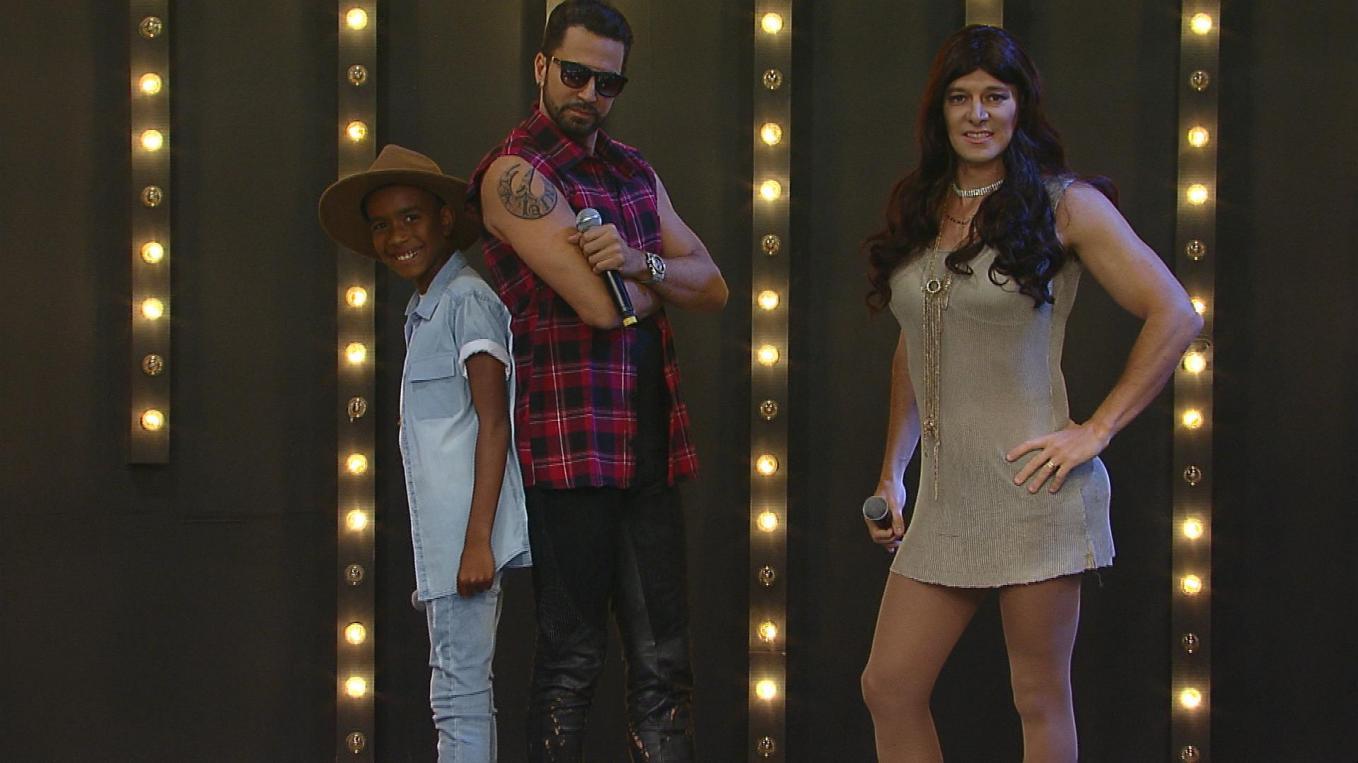 Latino e Rodrigo Faro