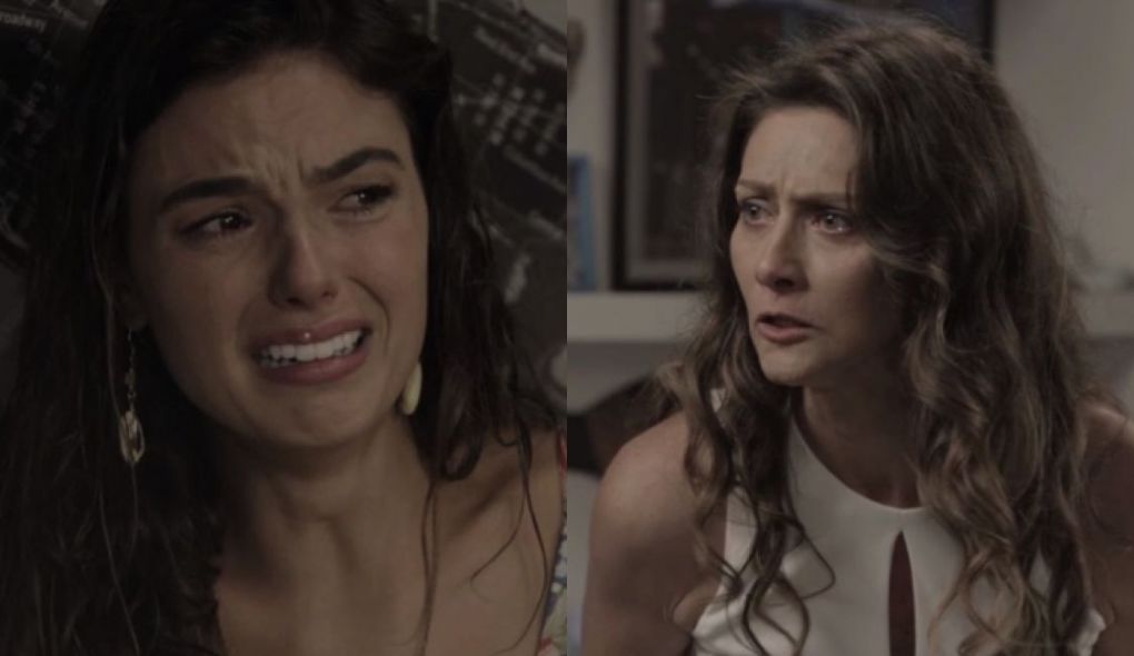Ritinha (Isis Valverde) e Joyce (Maria Fernanda Candido) de A Forca do Querer