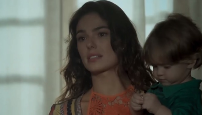 Ritinha (Isis Valverde) e Ruyzinho de A Forca do Querer