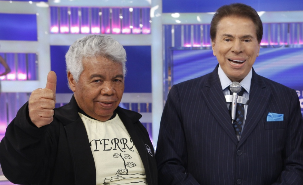 Roque e Silvio Santos