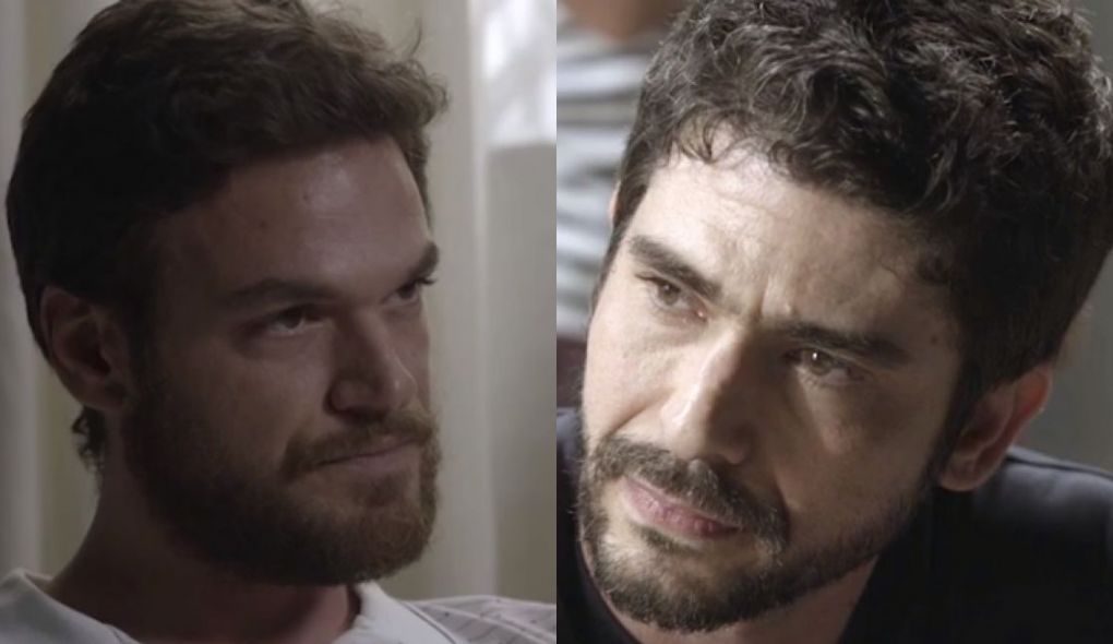 Rubinho (Emilio Dantas) oferece dinheiro em A Forca do Querer