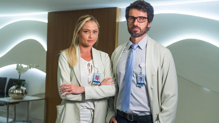 Ellen Rocche e Eriberto Leão