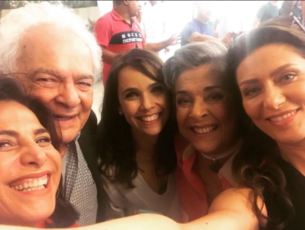 Totia Meirelles, Othon Bastos, Debora Falabella, Betty Faria e Maria Fernanda Candido